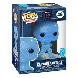 InfinitySagaPOPArtistSeriesVinylFigureCaptainAmericaBlue9cm