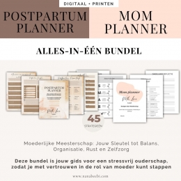 PorstpartumPlannerMomPlannerBUNDEL