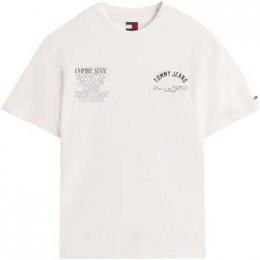 T-shirtKorteMouwTommyJeansGraphicBoroughsT-ShirtEcru