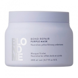 SchwarzkopfProfessionalBlondMeBondRepairPurpleMask200ml