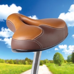 Dubbelgeveerdfietszadel