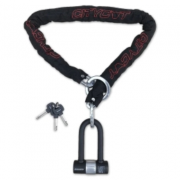 StarryCitycatKettingslotART-3-120cm-ZwartRood