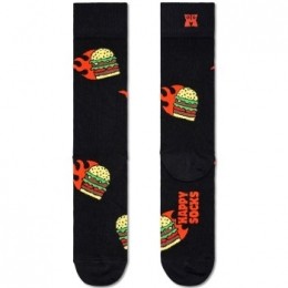 Happysocks2stuksFlamingBurgerSockActie