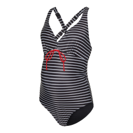 MamaliciousZwangerschapsBadpakPositieBadpakJoseStripeBlack