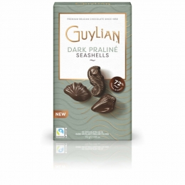 GuylianChocoladeZeevruchtenDarkPraline112gr
