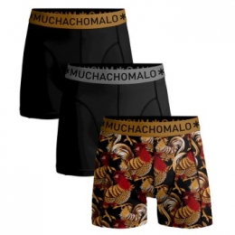 Muchachomalo3stuksCottonStretchBoxersRoosterActie