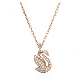 Swarovski5647555-IconicSwan-Roskleur-Ketting