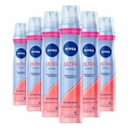 6xNIVEAHaarsprayUltraStrong250ml