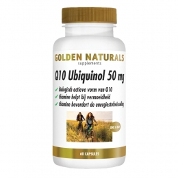 2xGoldenNaturalsQ10Ubiquinol50mg60vegacapsules
