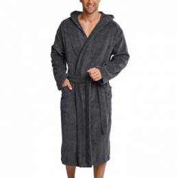 SchiesserEssentialsTerryClothBathrobeActie