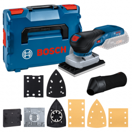 BoschGSS18V-1318VLi-ionAccuVlakschuurmachineBodyInL-Boxx-Koolborstelloos