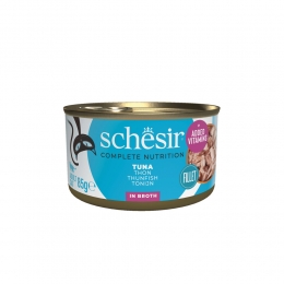 12xSchesirCompleteBalancedKattenvoerTonijninBoullion85gr