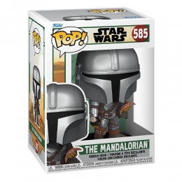 StarWarsTheBookofBobaFettPOPTVVinylFigureMandowpouch9cm