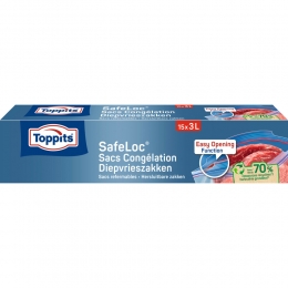 ToppitsSafelocZip-Diepvrieszakken3liter15stuks