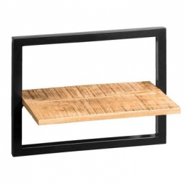 WandplankBart-zwartnaturel-35x45x25cm-LeenBakker