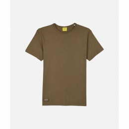 T-shirtKorteMouwOxbowTopvanlichtkatoen-linnenjacquardjerseyTEIDE