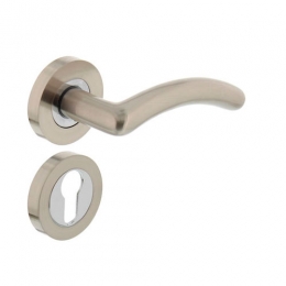 IntersteelDeurkrukMariekeoprozetmetprofielcilinderrozetten-nikkelmat