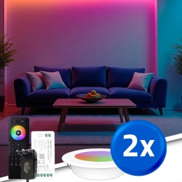 Rextech2-packRGBWWspotsetwit