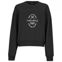 SweateradidasSignatureGraphicPrintFleeceLooseSweatshirt