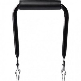 RugsteunSimson-zwartmetvinylrugkussen