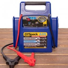 GYSpackAir-JumpstarterCompressoren12Vvoeding