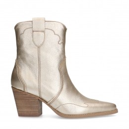 Goudkleurigelerencowboylaarzen