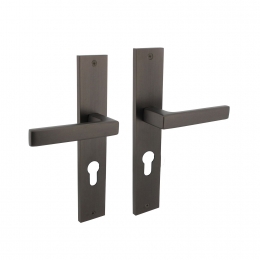 IntersteelDeurkrukHeraopschildprofielcilinder72mm-antraciet