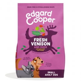 EdgardCooperHondenvoerDroogAdultSmallHertEend3kg