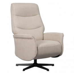 LeenBakker-RelaxfauteuilBoaz-elektrischverstelbaar-zand-Stof-Beige-49x50x111cm