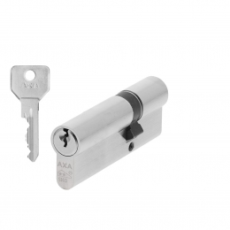 AXAAXASecuritySKGdubbeleveiligheidscilinderverlengd30-55mm-vernikkeld