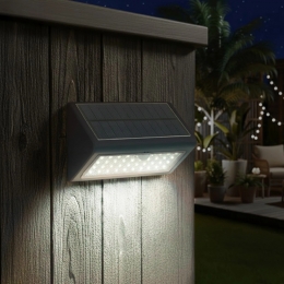 Solarbuitenlampwandlampmotioniiimetbewegingsmelderopzonneenergie