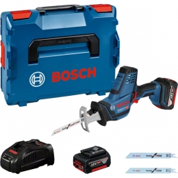 BoschGSA18V-LIC18VLi-IonAccuReciprozaagSet2x50AhAccuInL-Boxx-Snelwissel
