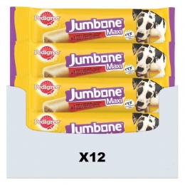 12xPedigreeJumboneHondensnacksMaxiRundGevogelte