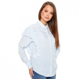 BlouseOnlyBettyShirt-CloudDancerLightBlue