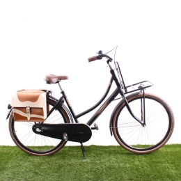 DubbelefietstasOndaHoningbruin-Wit