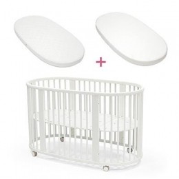 StokkeSleepiBedbundelwitmetmatrashoeslaken