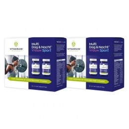 GratisVerzending2xVitakruidVrouwSportMultiDagNacht60tabletten