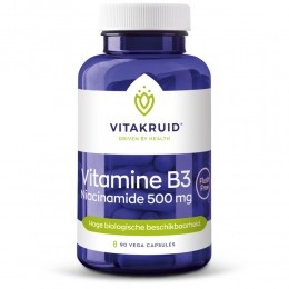 GratisVerzendingVitakruidB3Niacinamide500mg90capsules