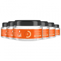 6xTaftMenPowerGelMaxxPowerHold8250ml