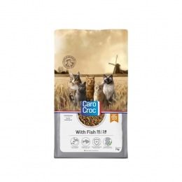 CaroCrocKattenvoerDroogmetVis7kg