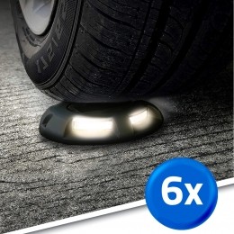 Solargrondspotshieldzwartopzonneenergievoordeelsetvan6stuks