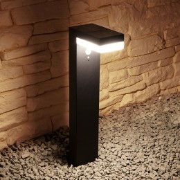 Solarledstaandelamposlometbewegingssensor