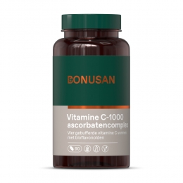 3xBonusanVitamineC-1000ascorbatencomplex90tabletten