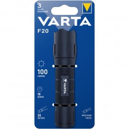 6xVartaZaklampF20zonderBatterijen