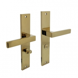 IntersteelDeurkrukHeraopschildmettoilet-badkamersluiting638mm-PVDmessing