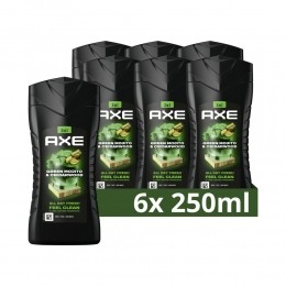 6xAxe3-in-1DouchegelGreenMojitoCedarwood250ml