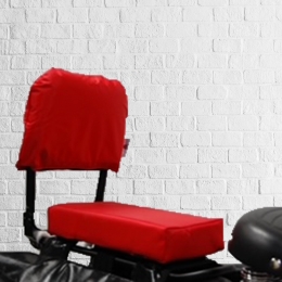 FietskussenPakketRoodmetrugleuningenvoetsteuntjes