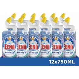 12xWCEendToiletreinigerLavendelFresh750ml