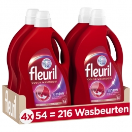 4xFleurilWasmiddel54wasbeurtenColor2430liter