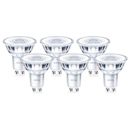 PhilipsCoreProLEDspot4-35WGU1036DExtraWarmWitDimbaar6-Pack